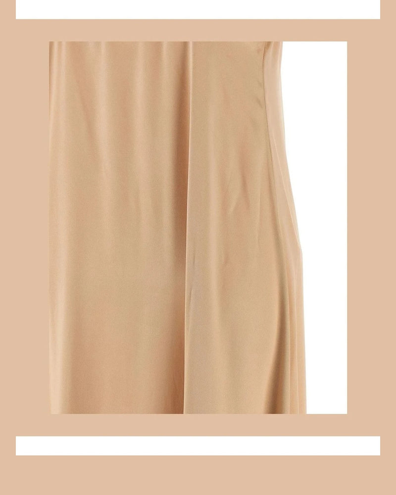 Ferragamo Dresse in beige, Viscose — view 4