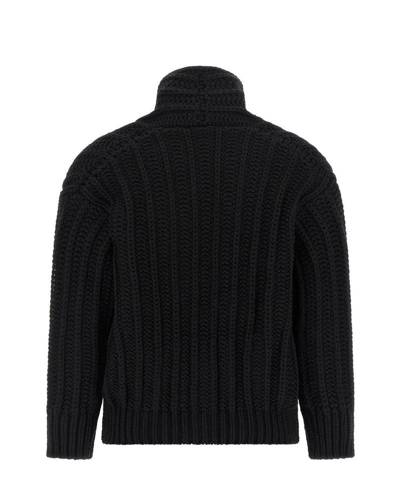 Dolce & Gabbana Cardigan in black, Virgin Wool — view 2