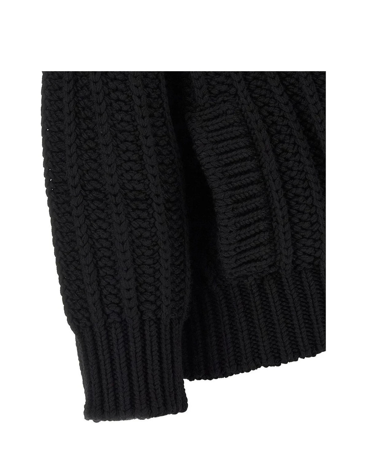 Dolce & Gabbana Cardigan in black, Virgin Wool — view 4