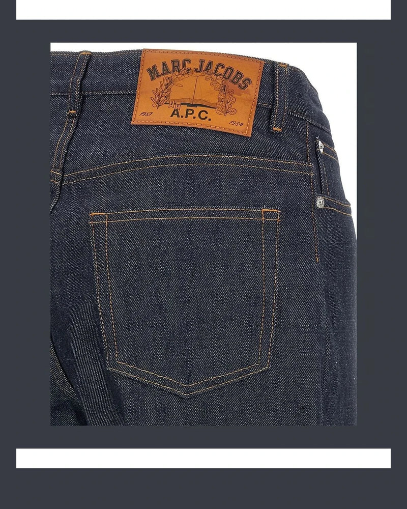 A.P.C. Jean in blue, Biological Cotton — view 4