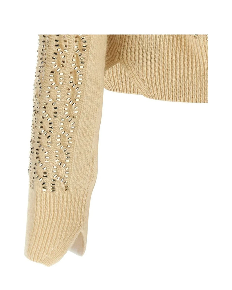 Ermanno Scervino Sweater in beige — view 4