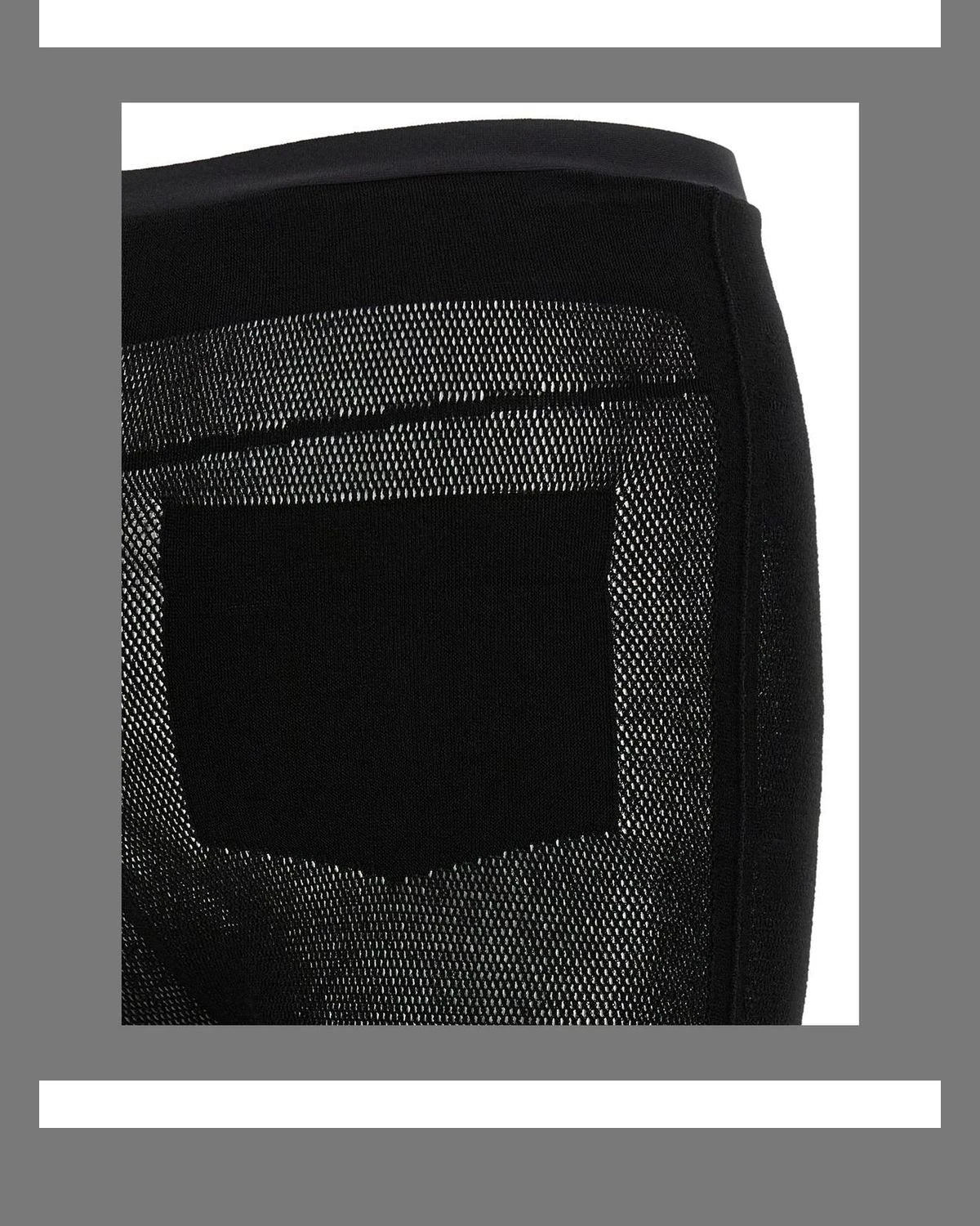 Issey Miyake Legging in black, Nylon — view 4