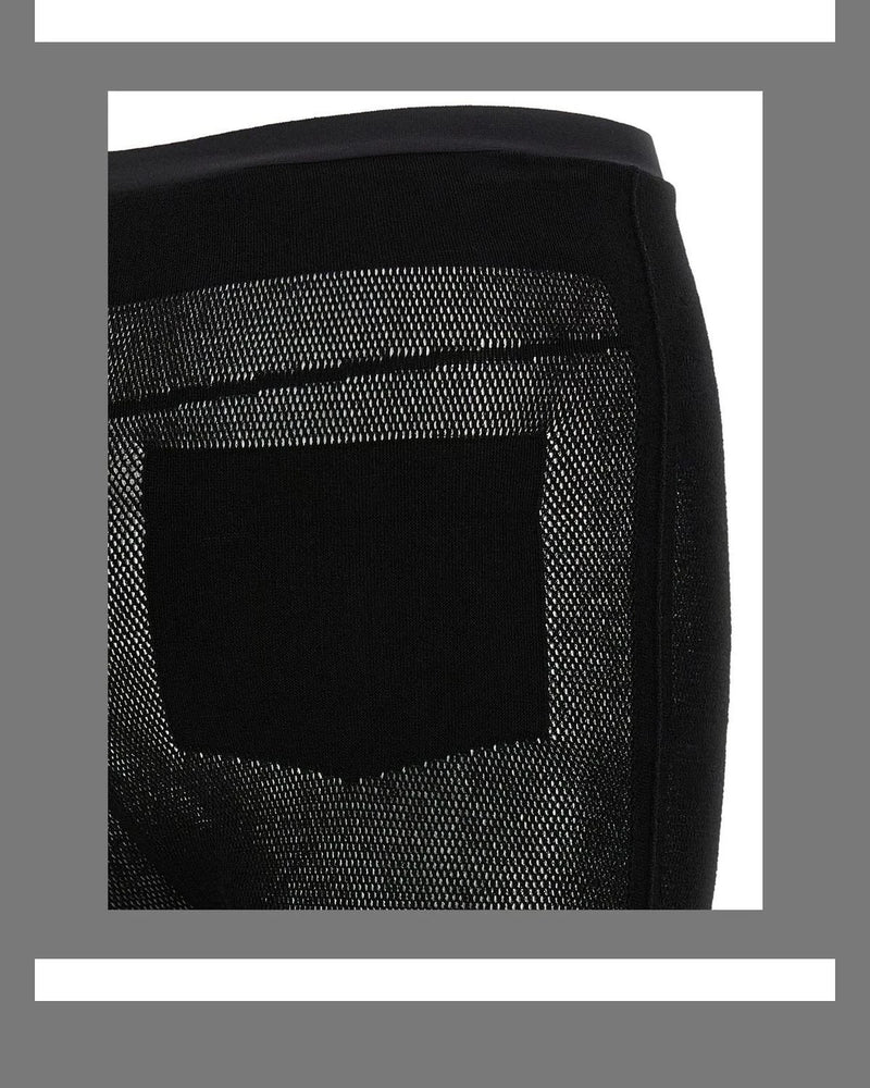 Issey Miyake Legging in black, Nylon — view 4