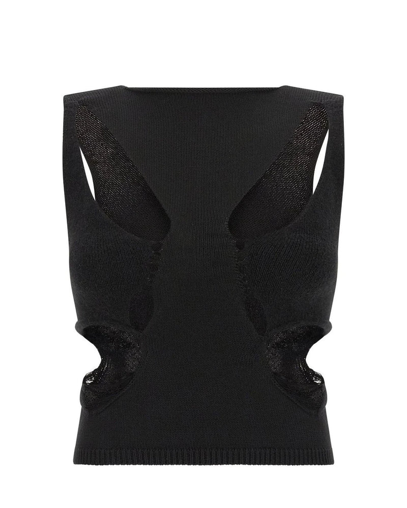 Rick Owens Tank Top in black
