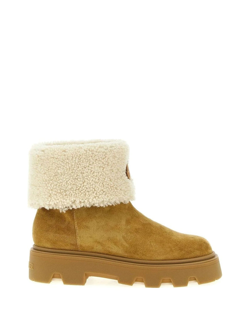 Moncler Boots in beige