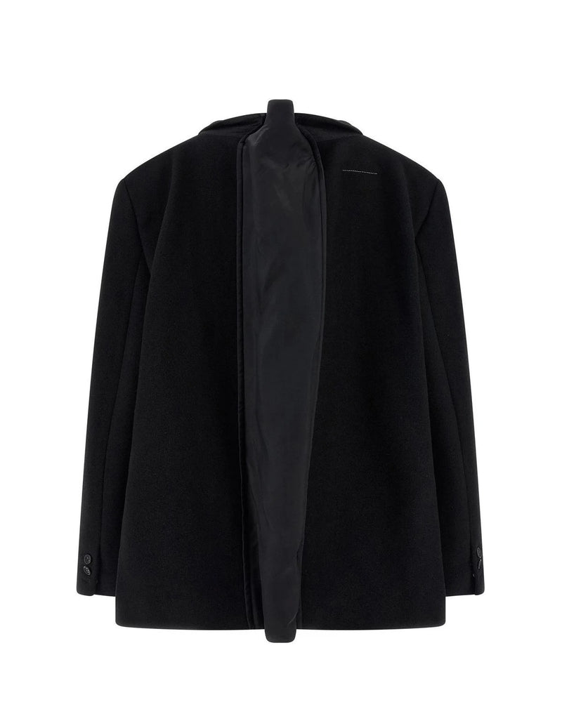 MM6 Maison Margiela Blazer in black, Virgin Wool — view 2