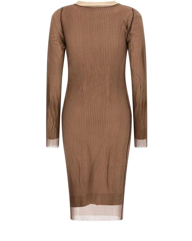 MM6 Maison Margiela Dresse in beige, Polyamide — view 2