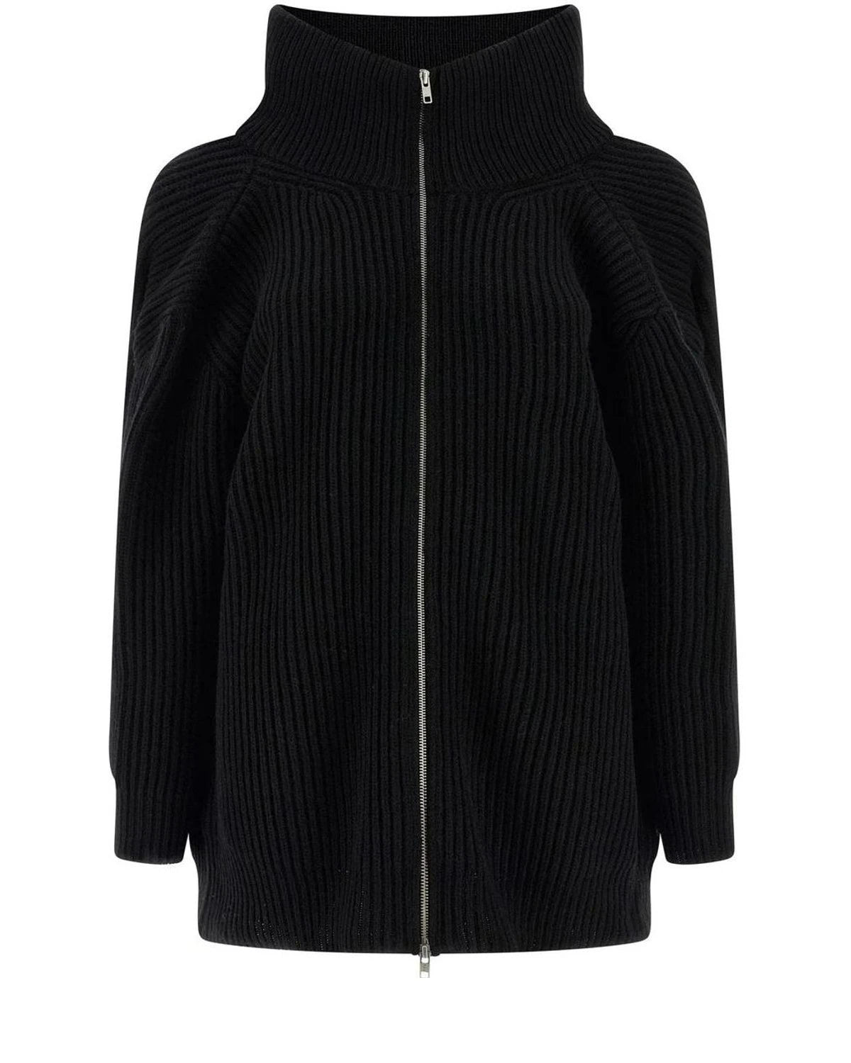 MM6 Maison Margiela Dresse in black, Wool — view 2