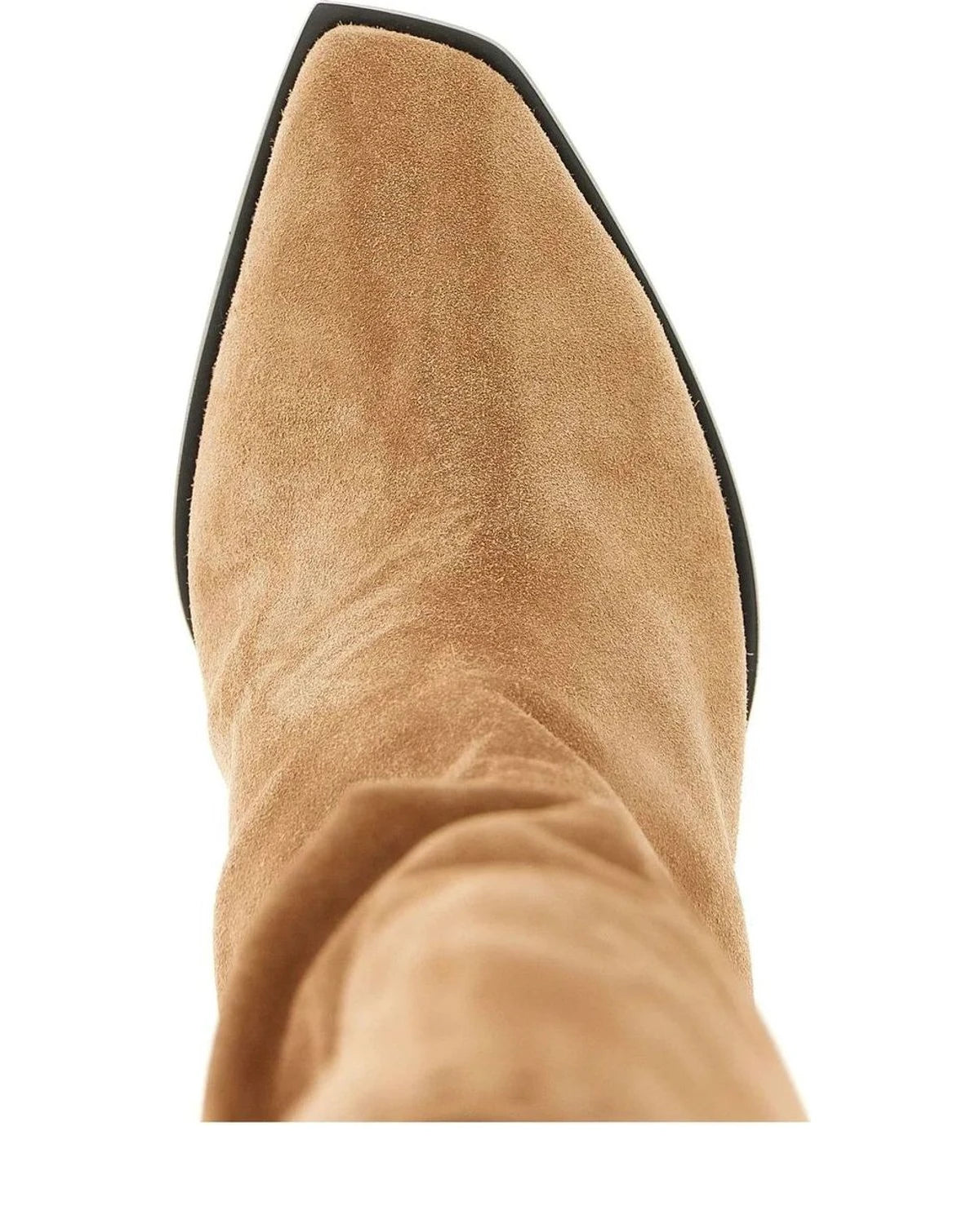 Jimmy Choo Knee High Boots in beige, Leather — view 4