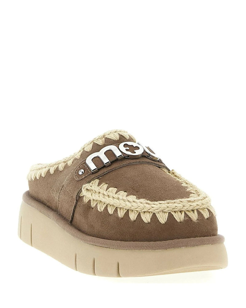 Mou Slippers in brown — view 2