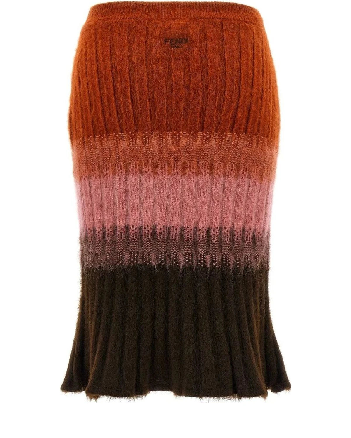 Fendi Skirt in multicolor, Mohair Wool — view 2