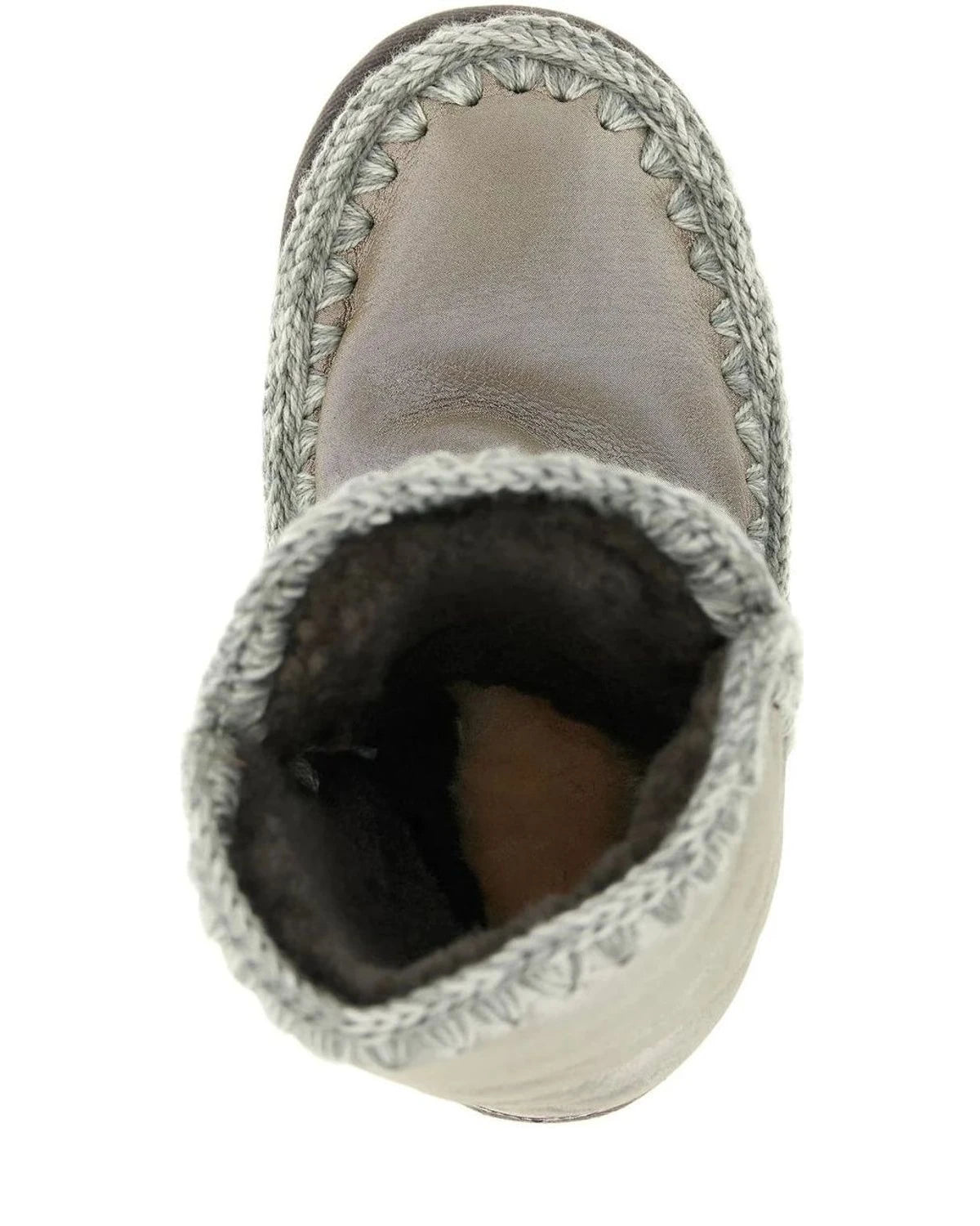 Mou Ankle Boots in silver, Sheepskin Leather — view 4
