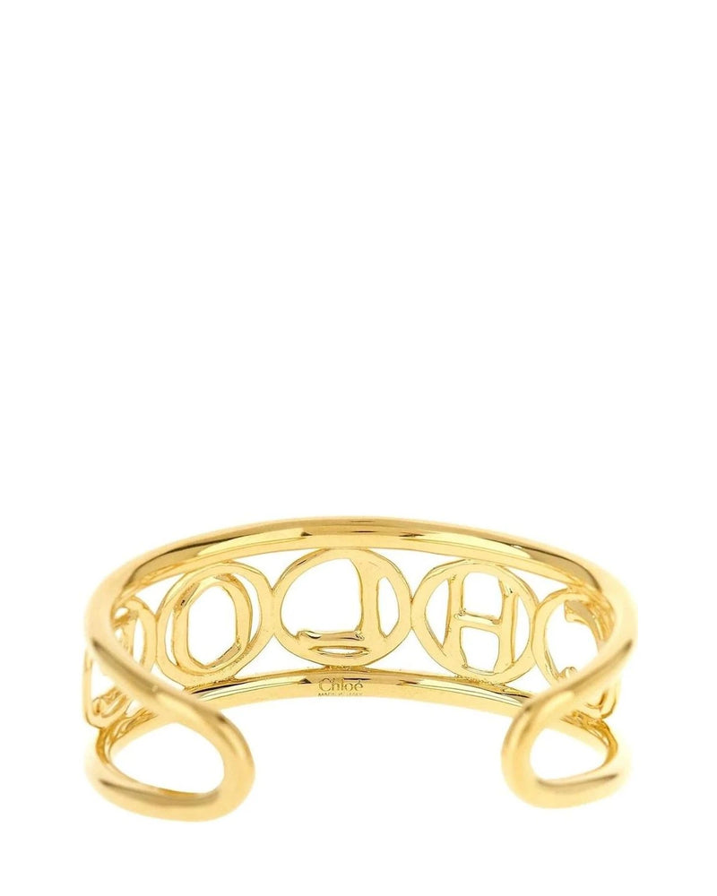 Chloé Bracelet in gold, Brass — view 2
