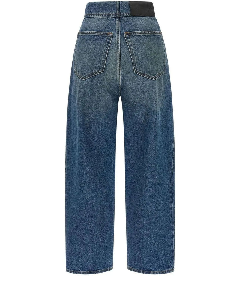 MM6 Maison Margiela Jean in blue, Cotton — view 2