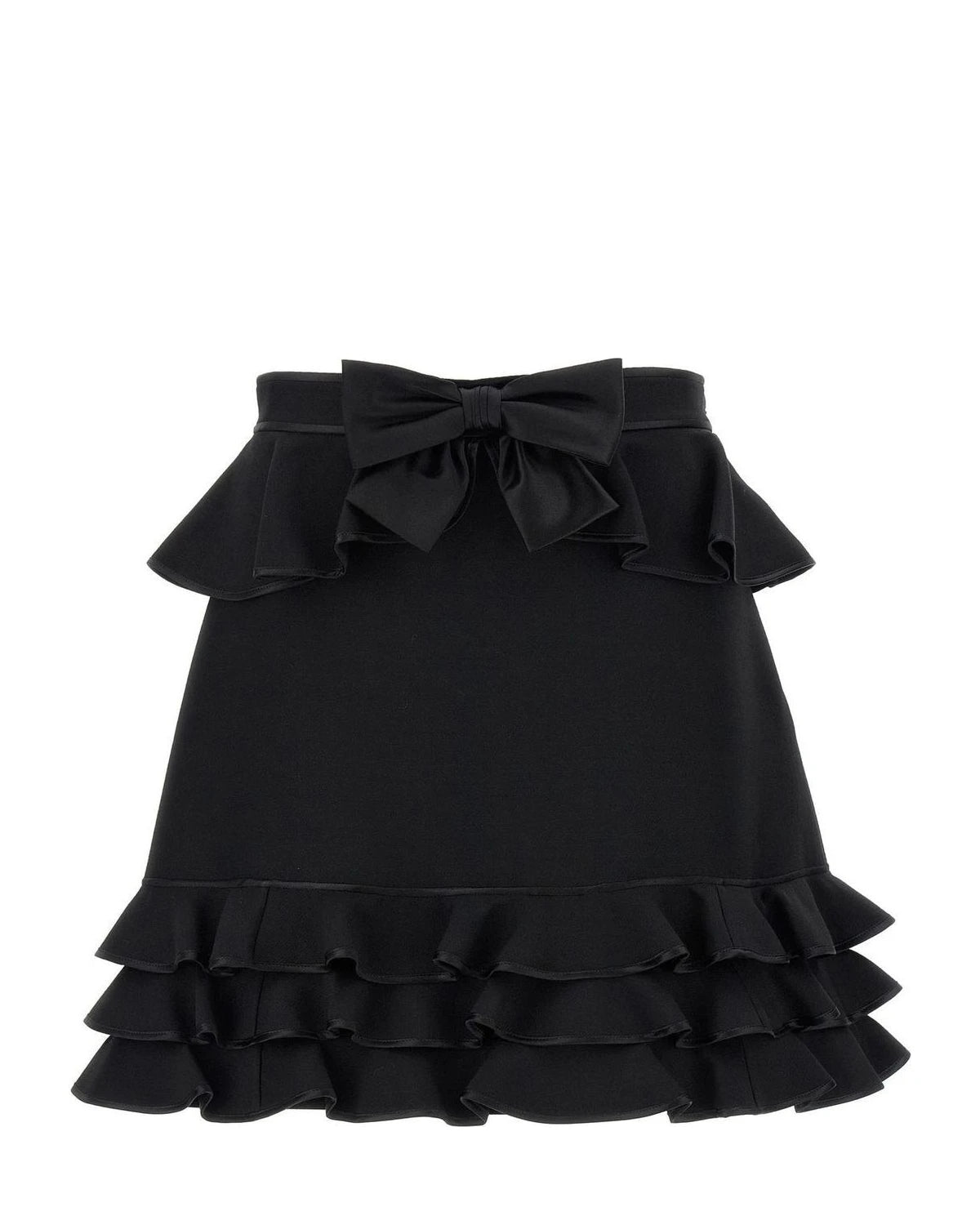 Valentino Garavani Skirt in black, Virgin Wool