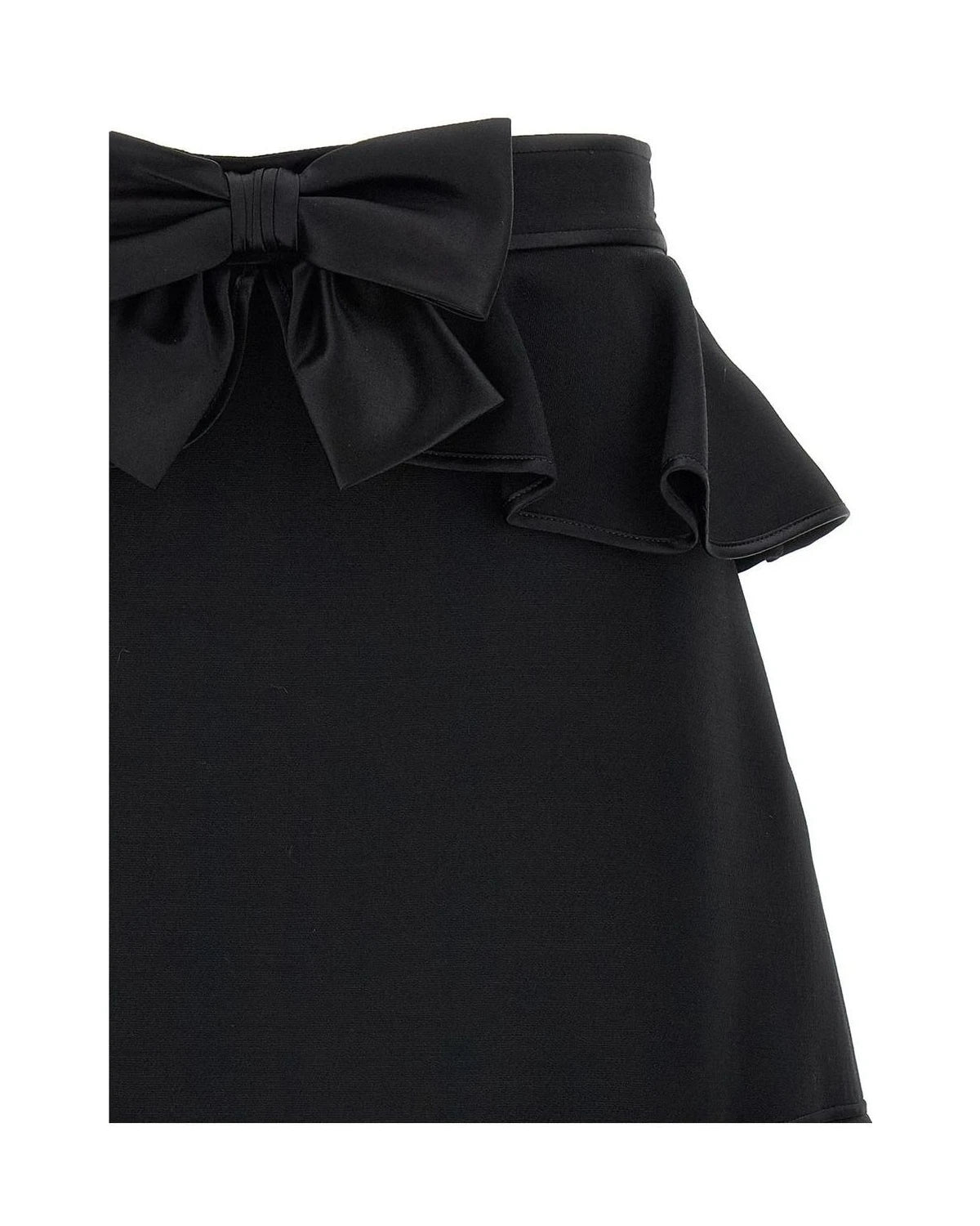 Valentino Garavani Skirt in black, Virgin Wool — view 3