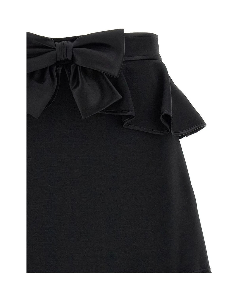 Valentino Garavani Skirt in black, Virgin Wool — view 3