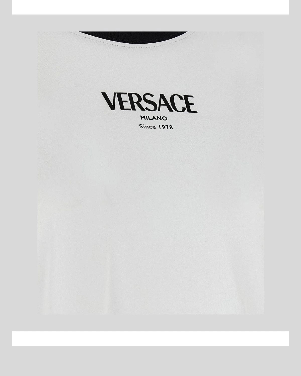 Versace T-Shirt in white, Viscose — view 4