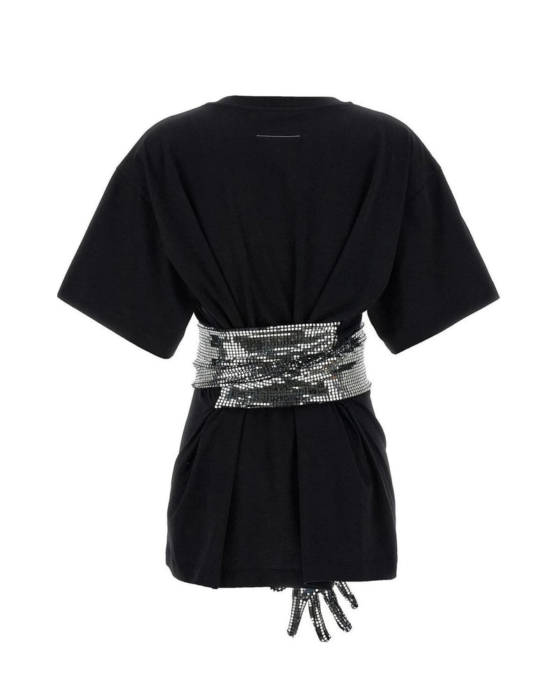 MM6 Maison Margiela T-Shirt in black, Cotton — view 3