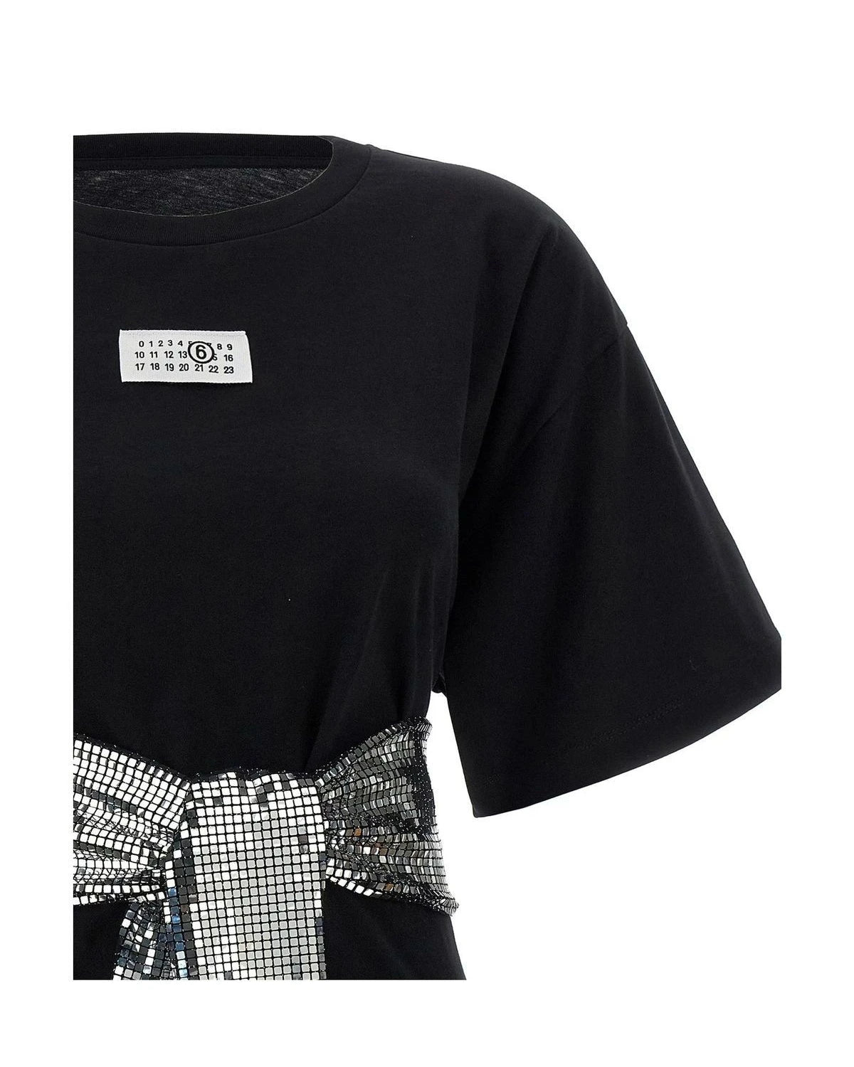 MM6 Maison Margiela T-Shirt in black, Cotton — view 4