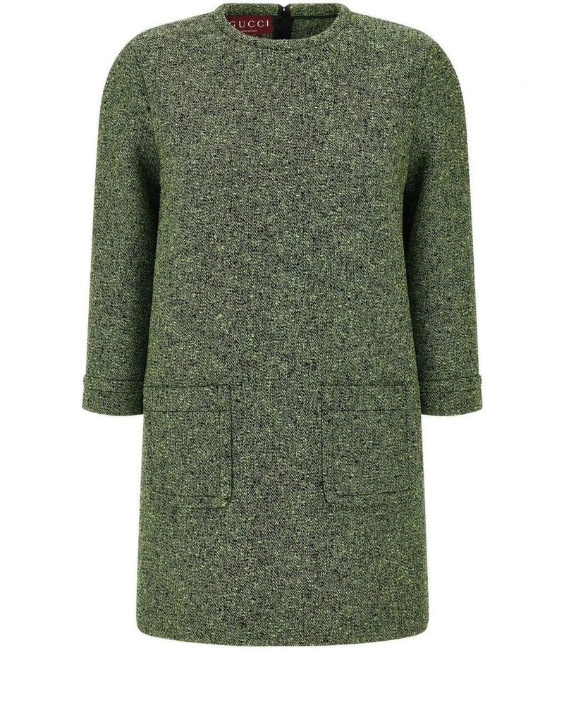 Gucci Dresse in green, Cotton