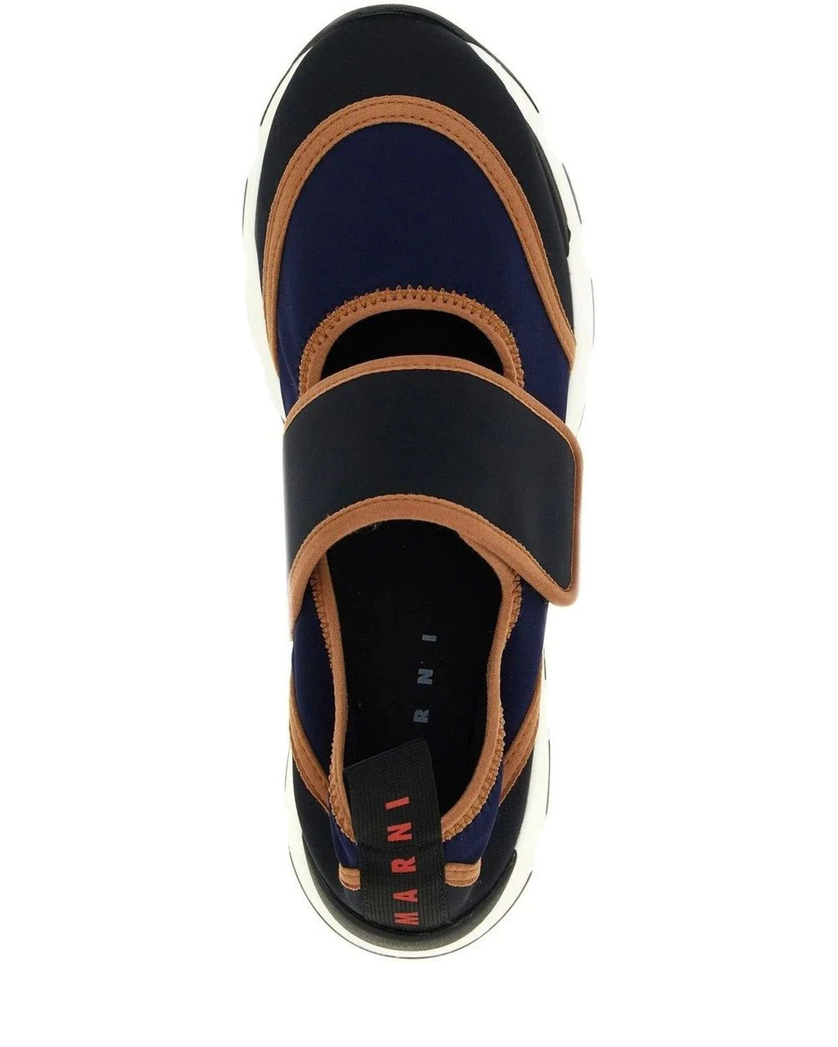 Marni Sneakers in blue, Polyamide — view 4