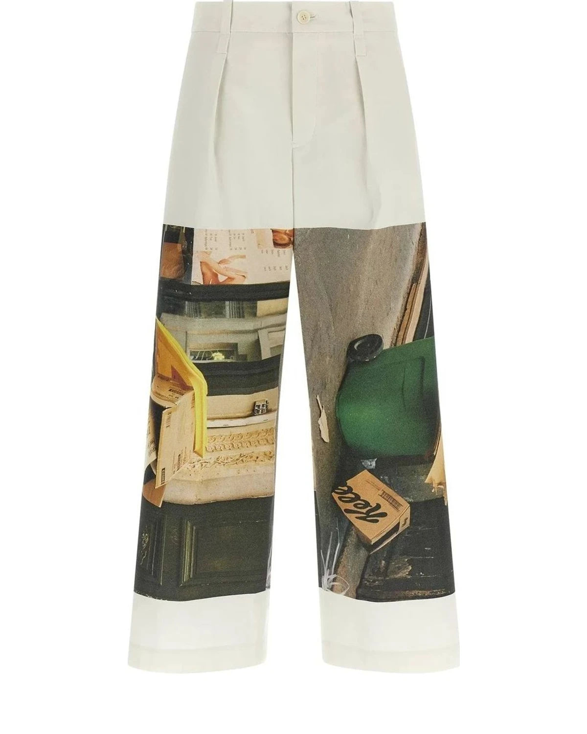 Issey Miyake Trouser in white, Polyamide