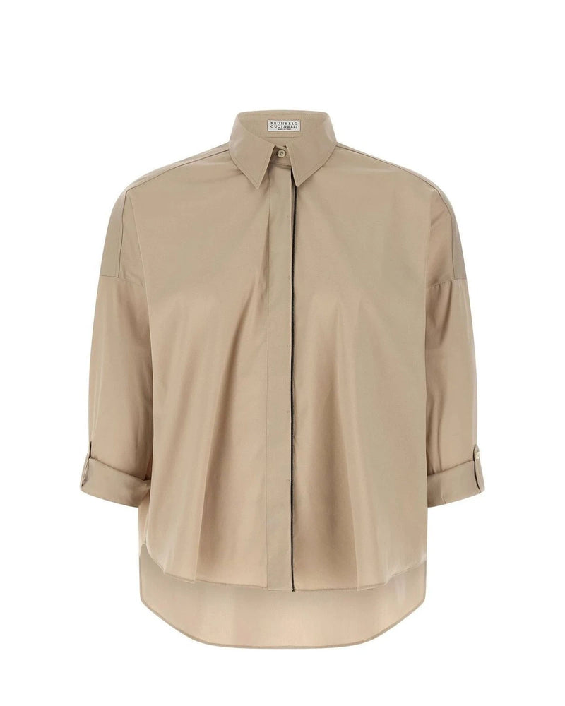 Brunello Cucinelli Dress Shirt in beige