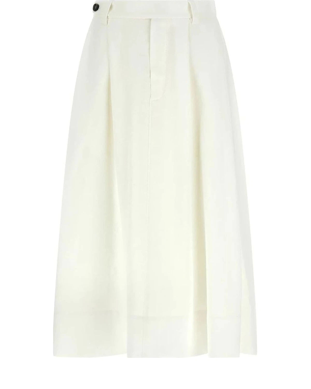 Brunello Cucinelli Skirt in white, Viscose