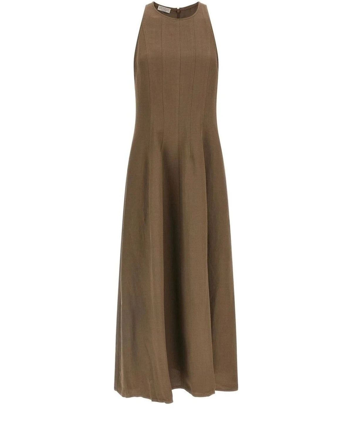 Brunello Cucinelli Dresse in brown, Viscose