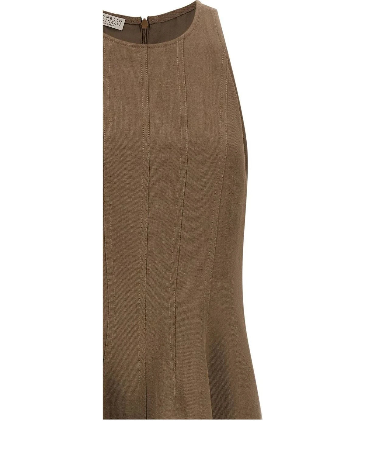Brunello Cucinelli Brown Dress 