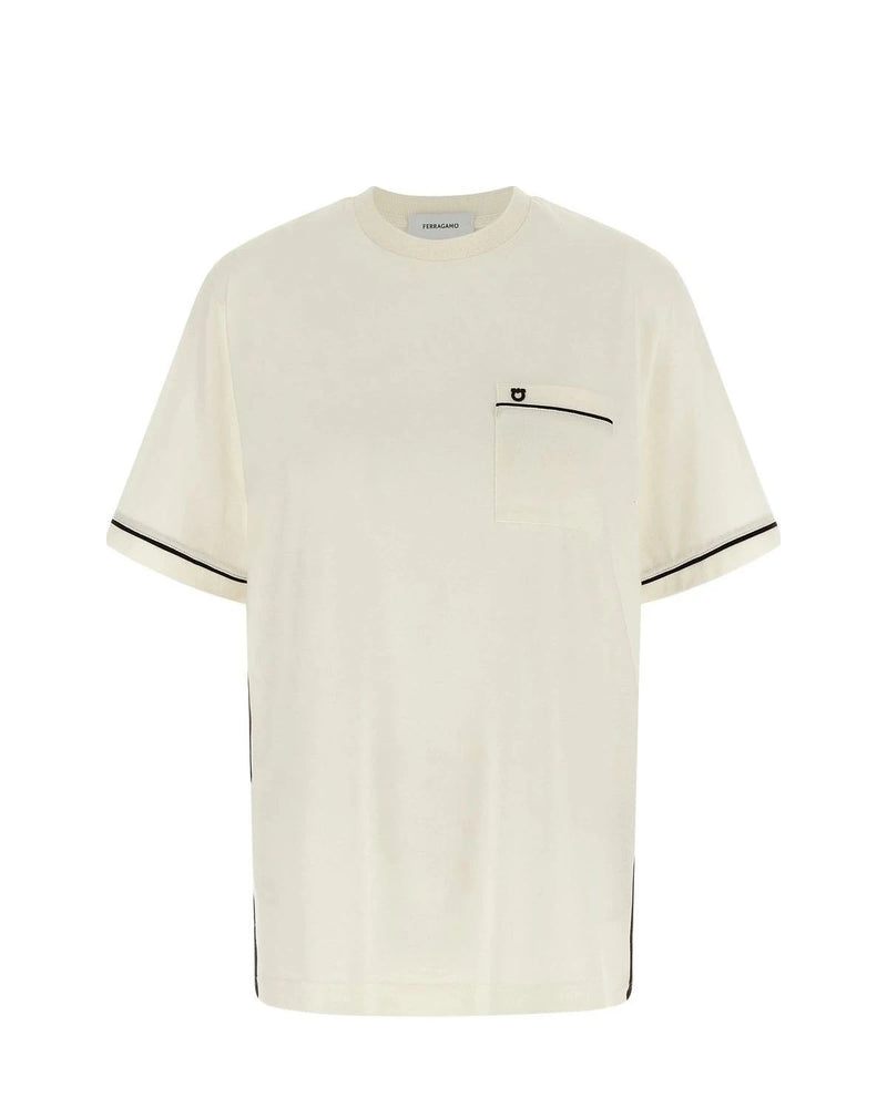 Ferragamo T-Shirt in beige