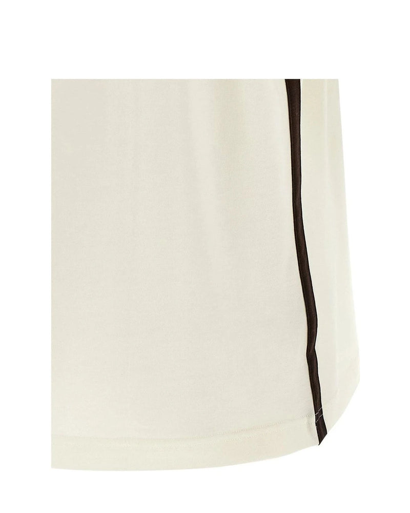 Ferragamo T-Shirt in beige — view 4