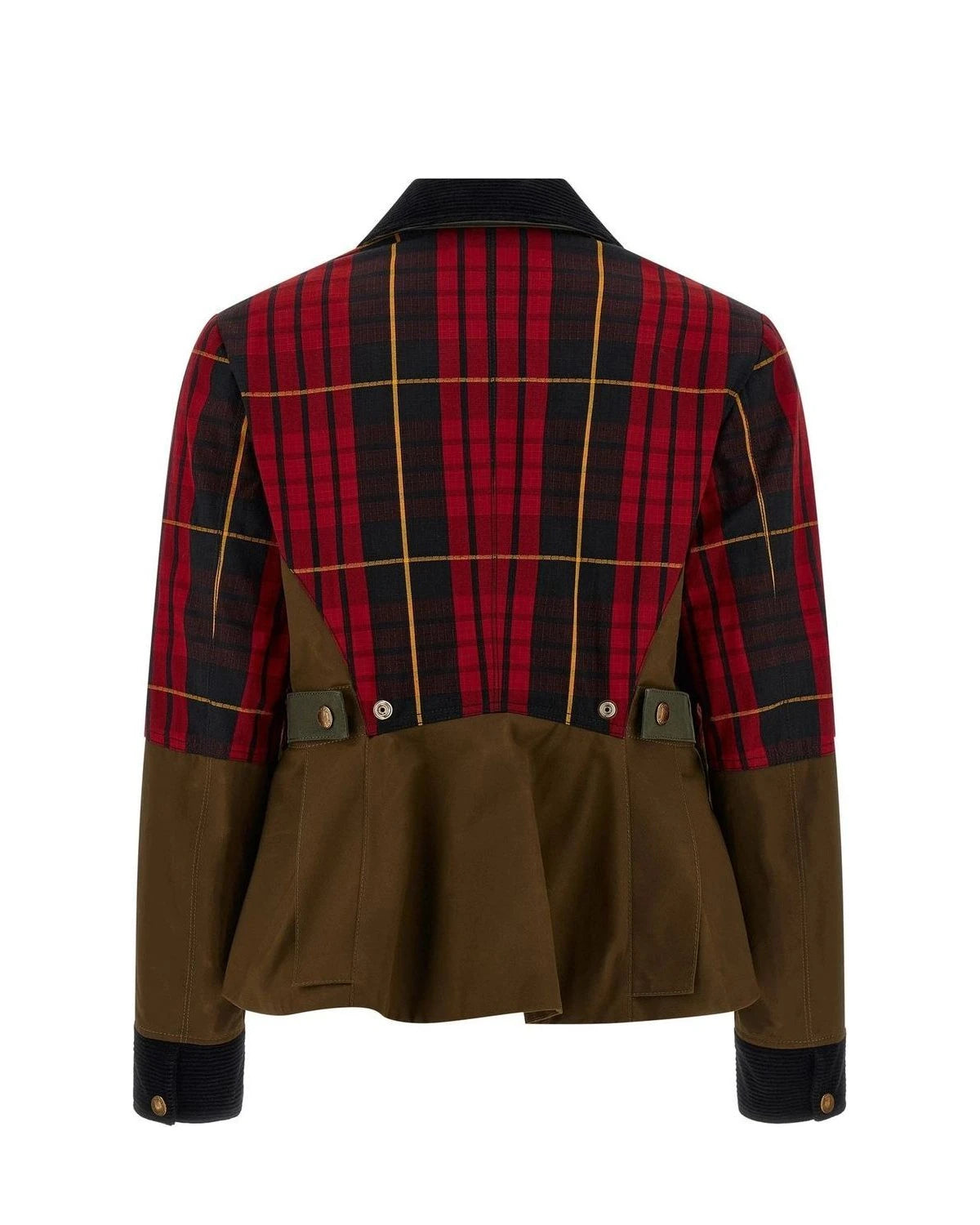 Alexander McQueen Trucker Jacket in multicolor, Cotton — view 2