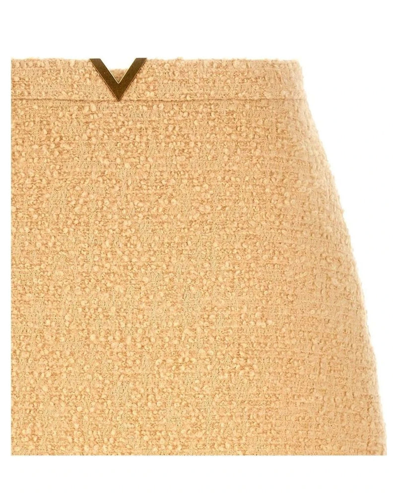 Valentino Garavani Skirt in beige — view 3