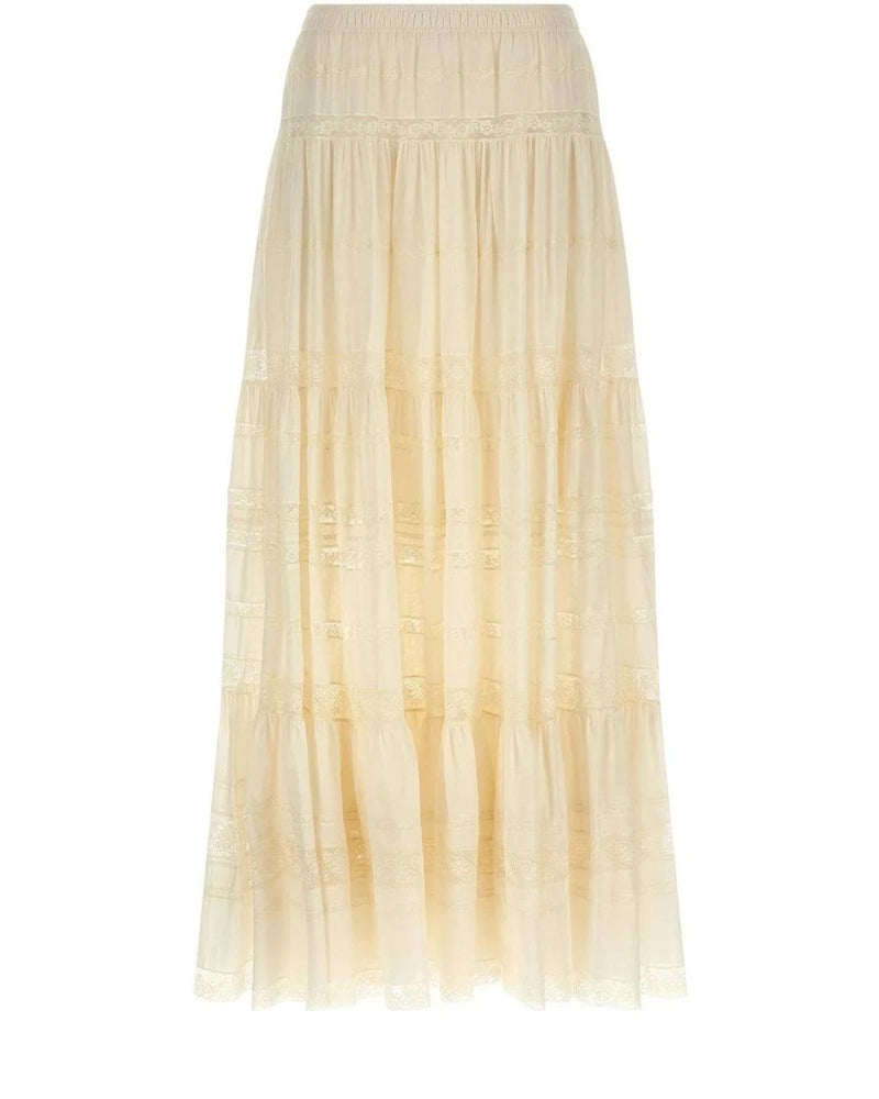 Ermanno Scervino Skirt in white, Cotton