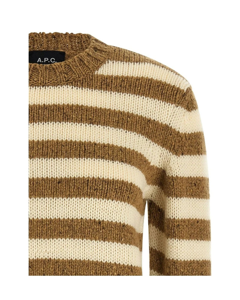 A.P.C. Sweater in brown, Virgin Wool — view 3