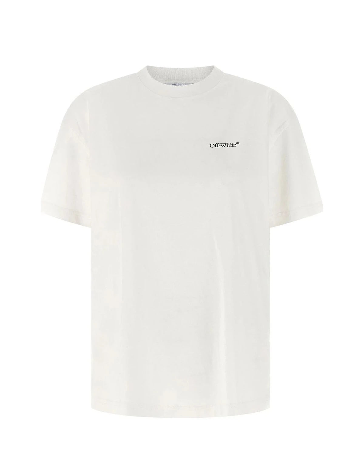 Off-White T-Shirt in white, Cotton