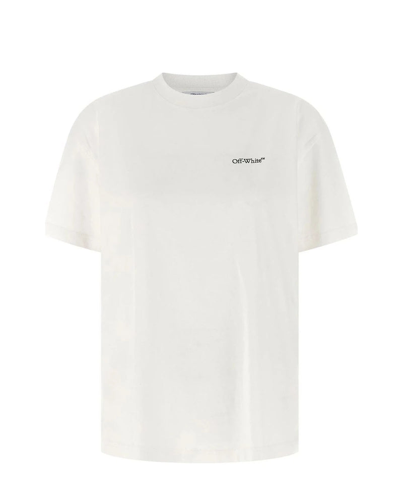Off-White T-Shirt in white, Cotton