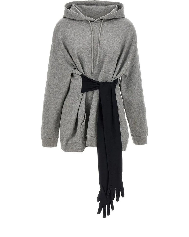 MM6 Maison Margiela Dresse in gray, Cotton