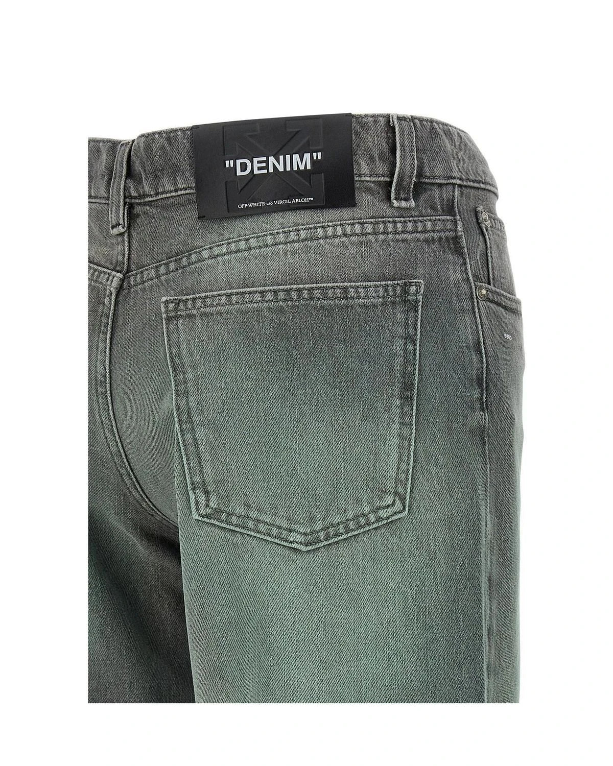Off-White Jean in gray — view 4