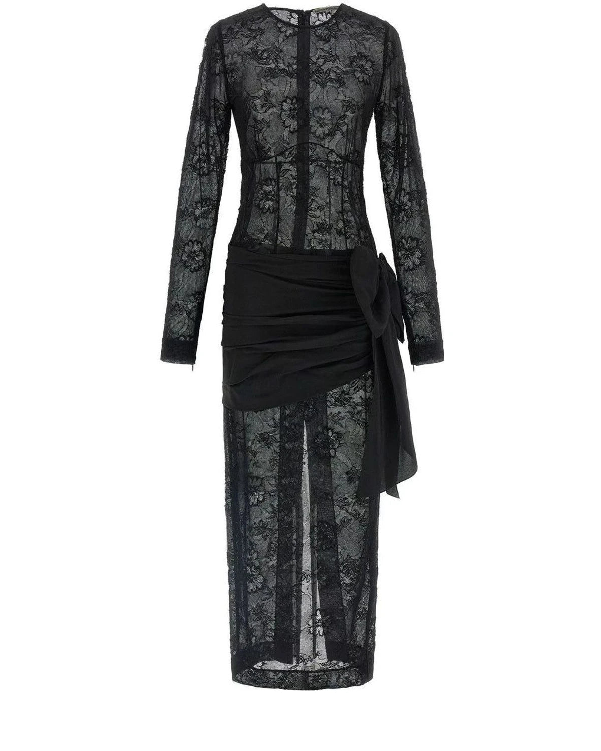 Alessandra Rich Dresse in black, Viscose
