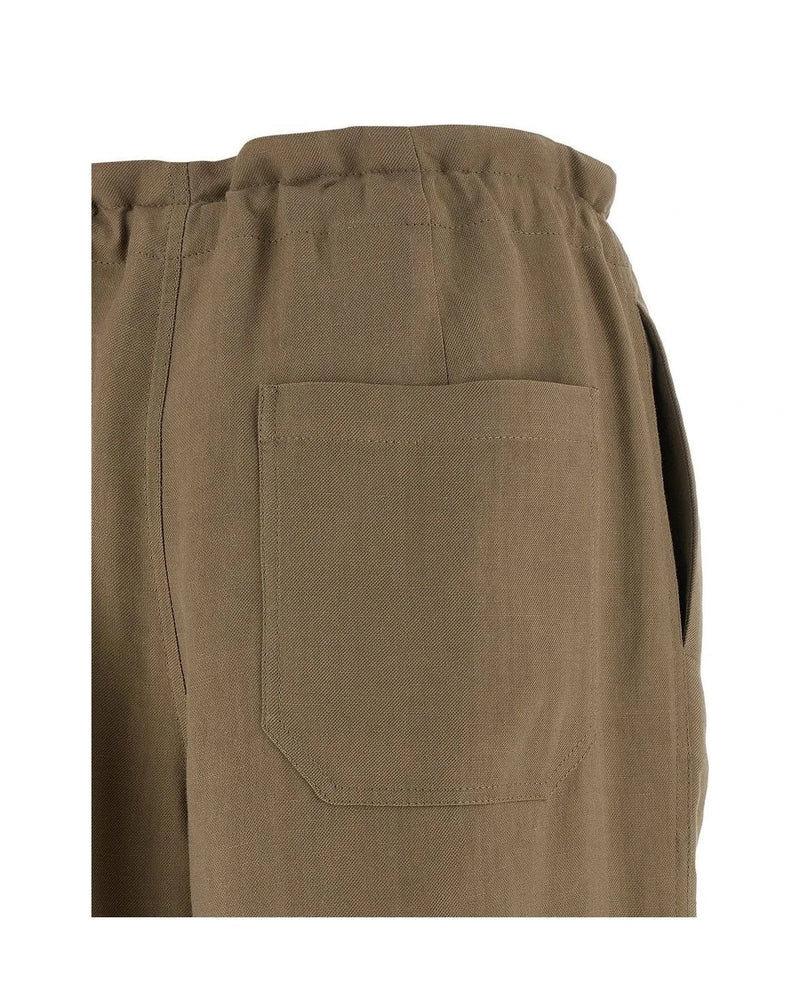 Brunello Cucinelli Trouser in beige, Viscose — view 4
