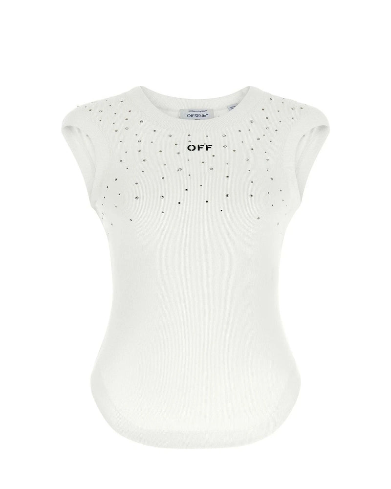 Off-White T-Shirt in white