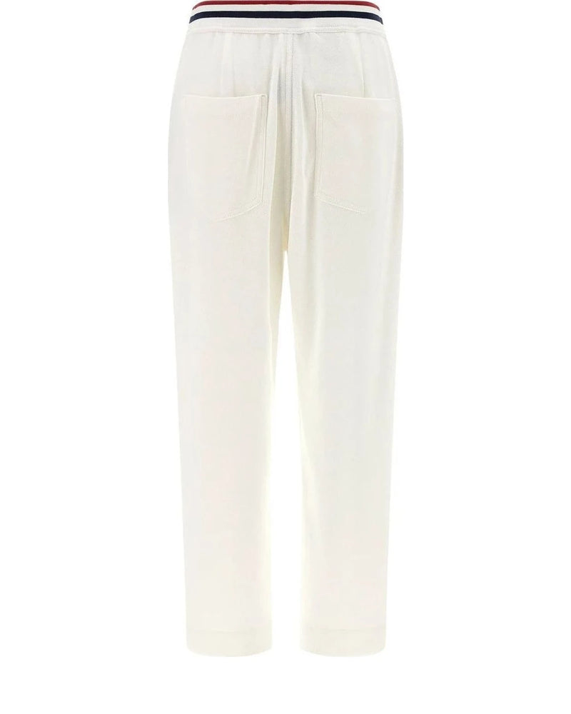Brunello Cucinelli Jogger in white, Cotton — view 2