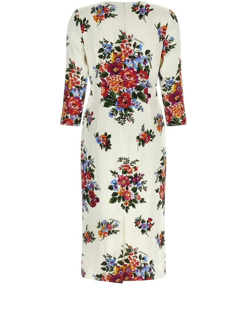 Dolce & Gabbana Dresse in white, Viscose — view 2