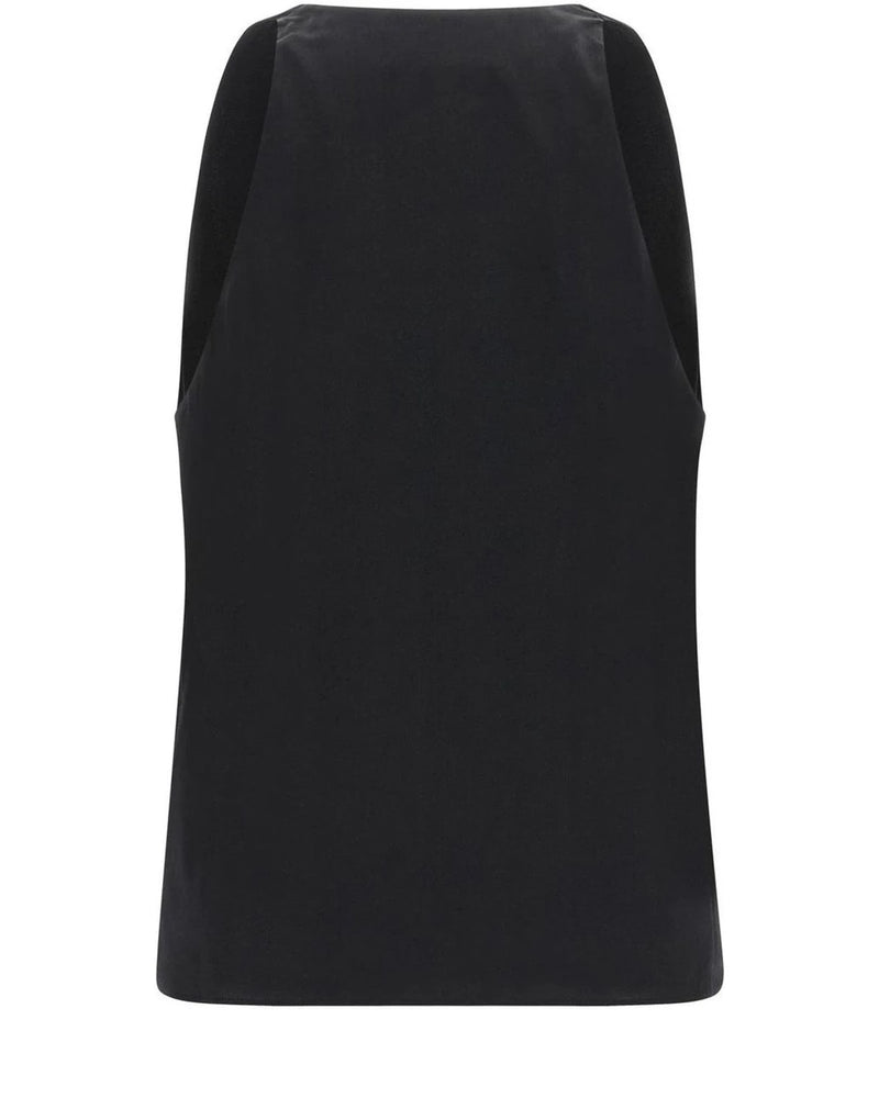 Armarium Tank Top in black, Silk — view 2