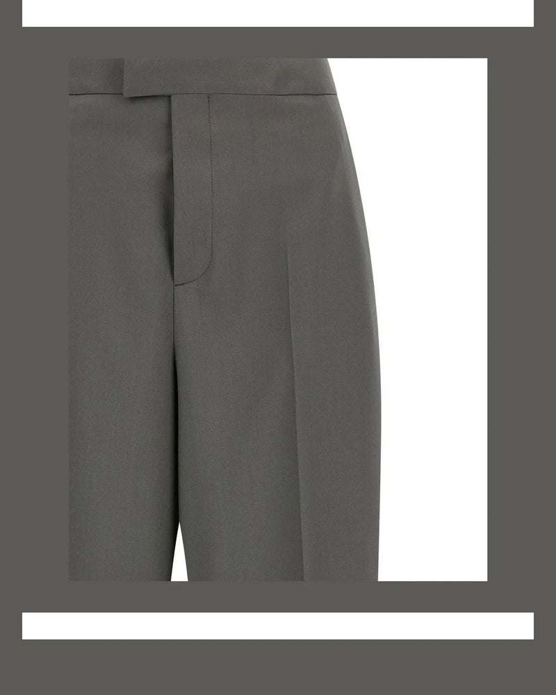 Armarium Trouser in gray, Virgin Wool — view 3