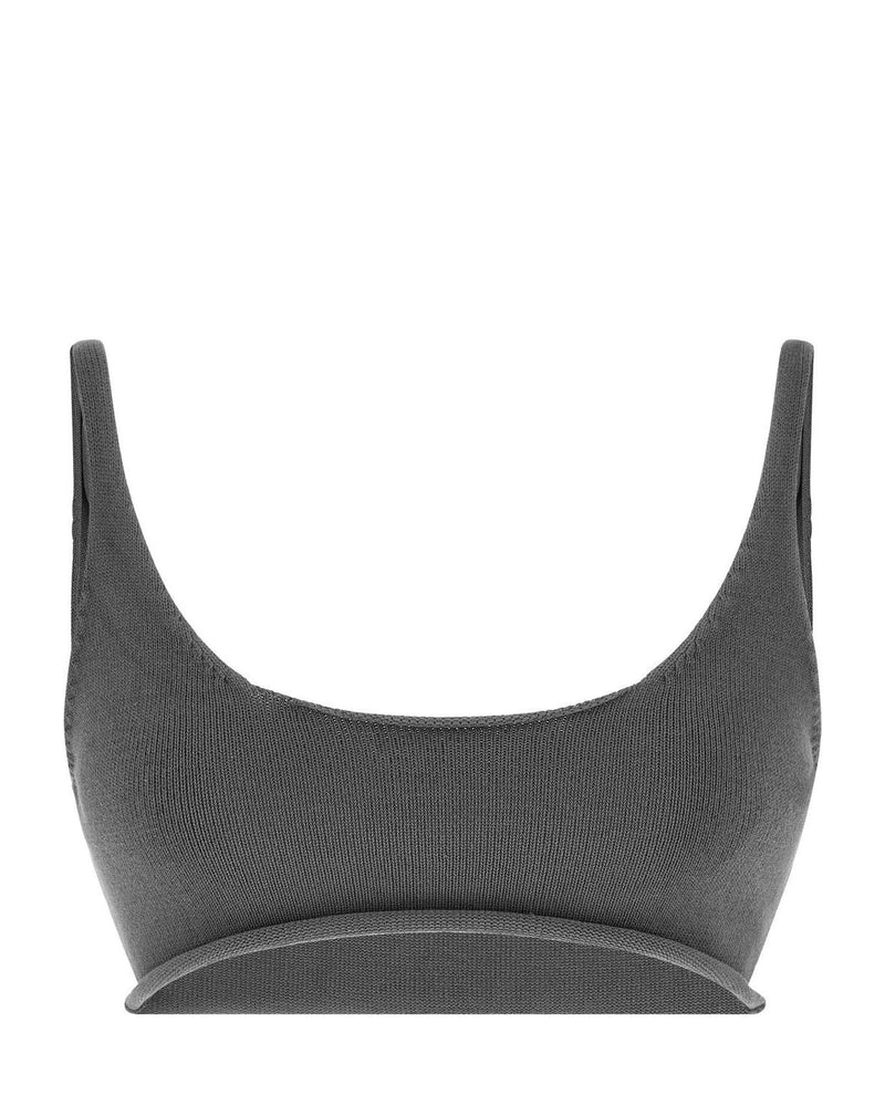 Entire Studios Sports Bra in gray, Cotton