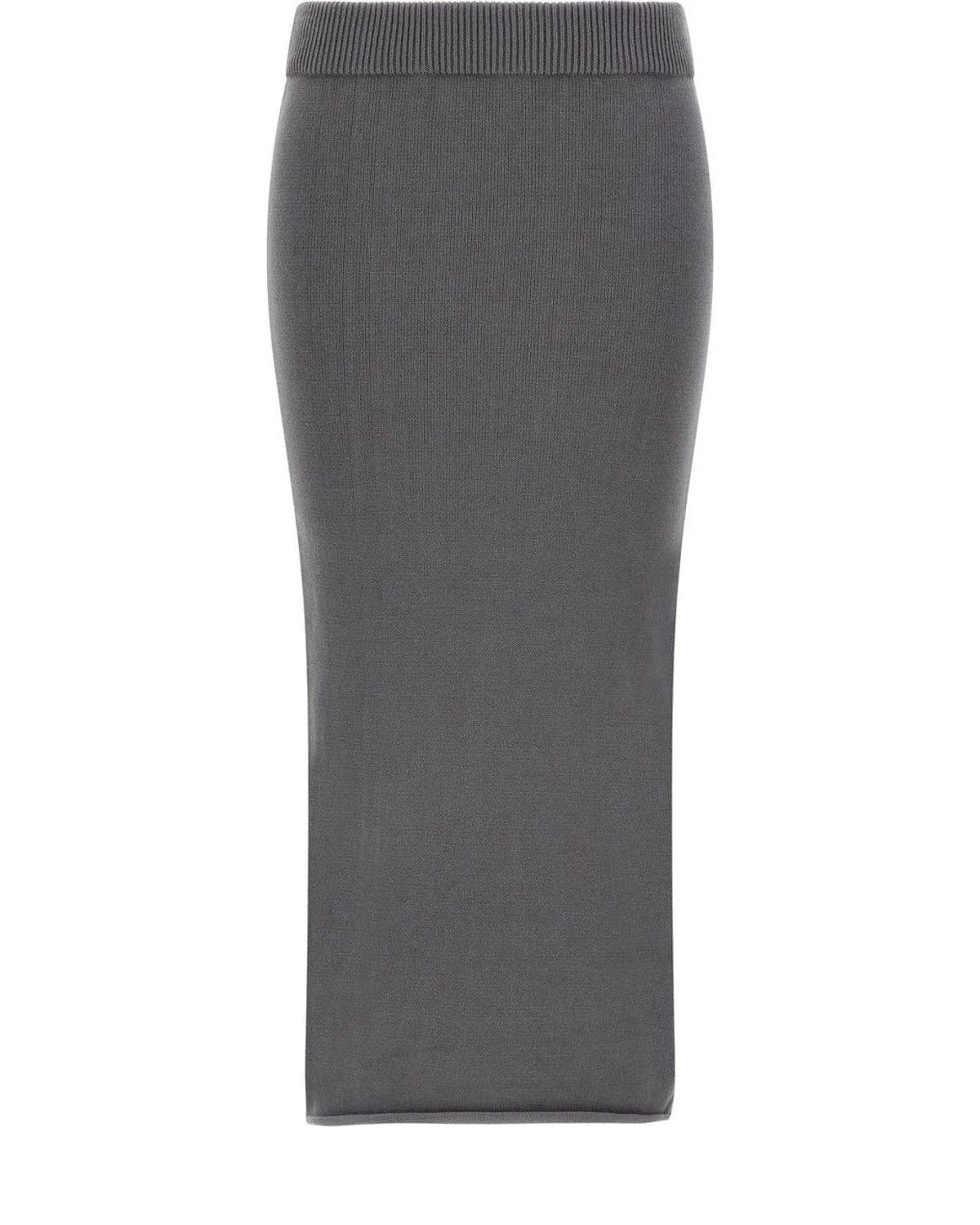 Entire Studios Skirt in gray, Cotton